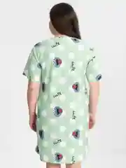 Желтый платье домашнее, туника, сорочка