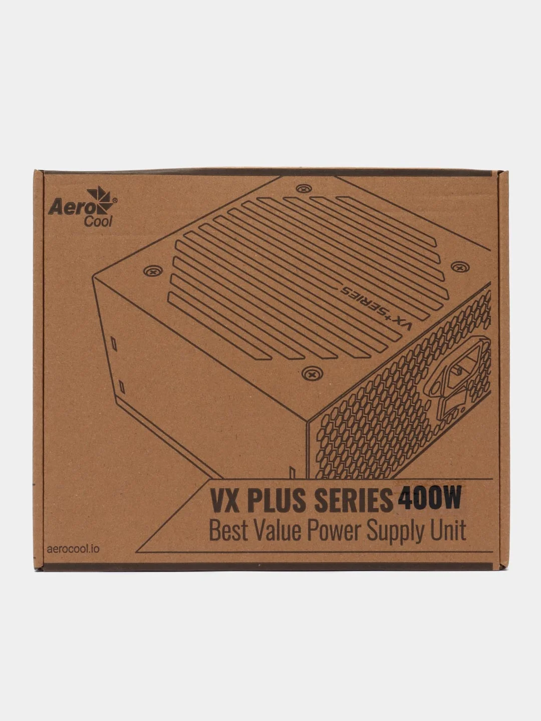Блок питания для компьютера, ПК, Aerocool ATX VX Plus, 20+4 pin, 120 мм, 5 видов