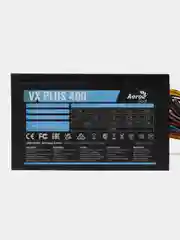 Блок питания для компьютера, ПК, Aerocool ATX VX Plus, 20+4 pin, 120 мм, 5 видов