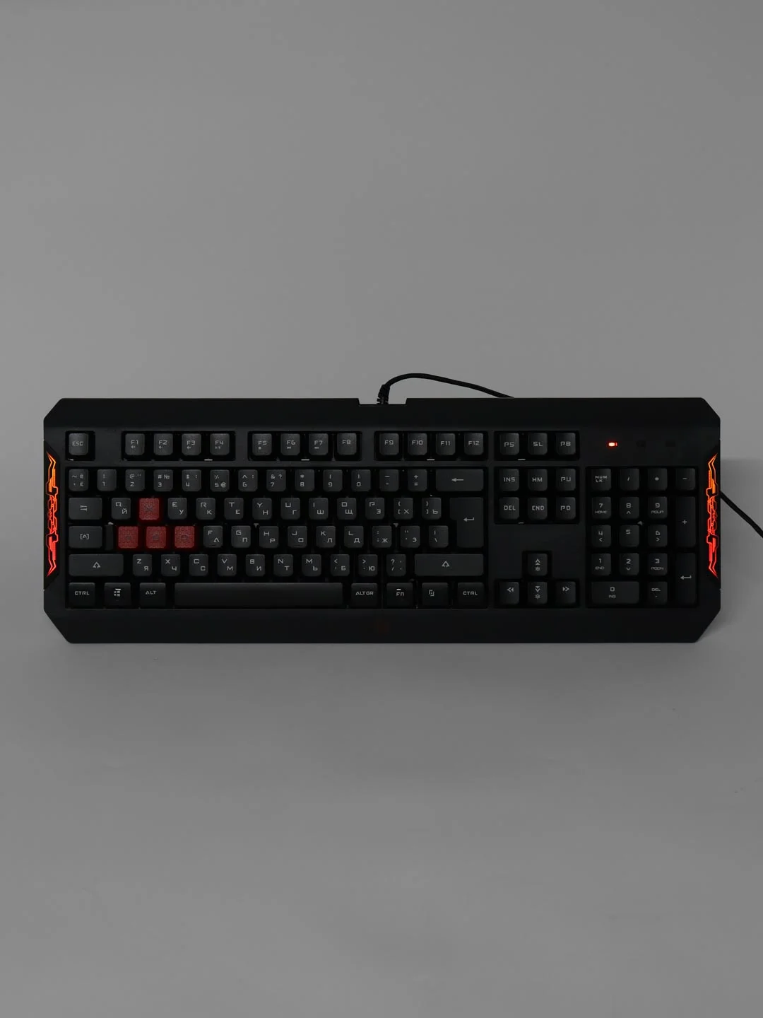 Клавиатура игровая A4Tech Bloody Q100, USB, проводная