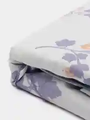 Лавандовый комплект постельного белья, евро, сатин