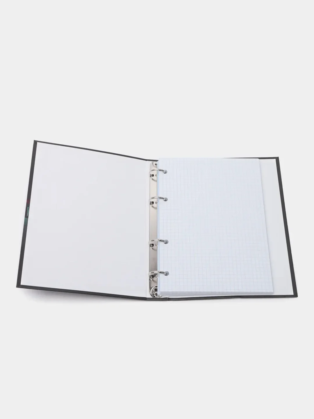 Алый тетрадь со сменным блоком Lorex, Schoolformat, 120 листов, клетка, А5