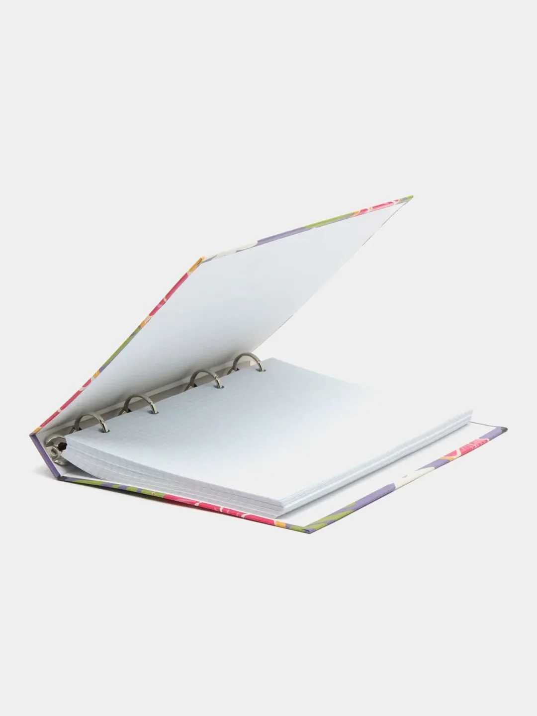 Фиолетовый тетрадь со сменным блоком Lorex, Schoolformat, 120 листов, клетка, А5