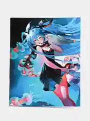 Желтый тетрадь аниме Vokaloid Hatsune Miku, 48 листов, в клетку