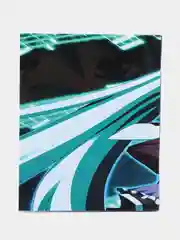 Красный тетрадь аниме Vokaloid Hatsune Miku, 48 листов, в клетку