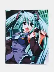 Красный тетрадь аниме Vokaloid Hatsune Miku, 48 листов, в клетку