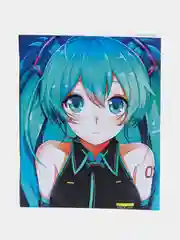 Лазурный тетрадь аниме Vokaloid Hatsune Miku, 48 листов, в клетку