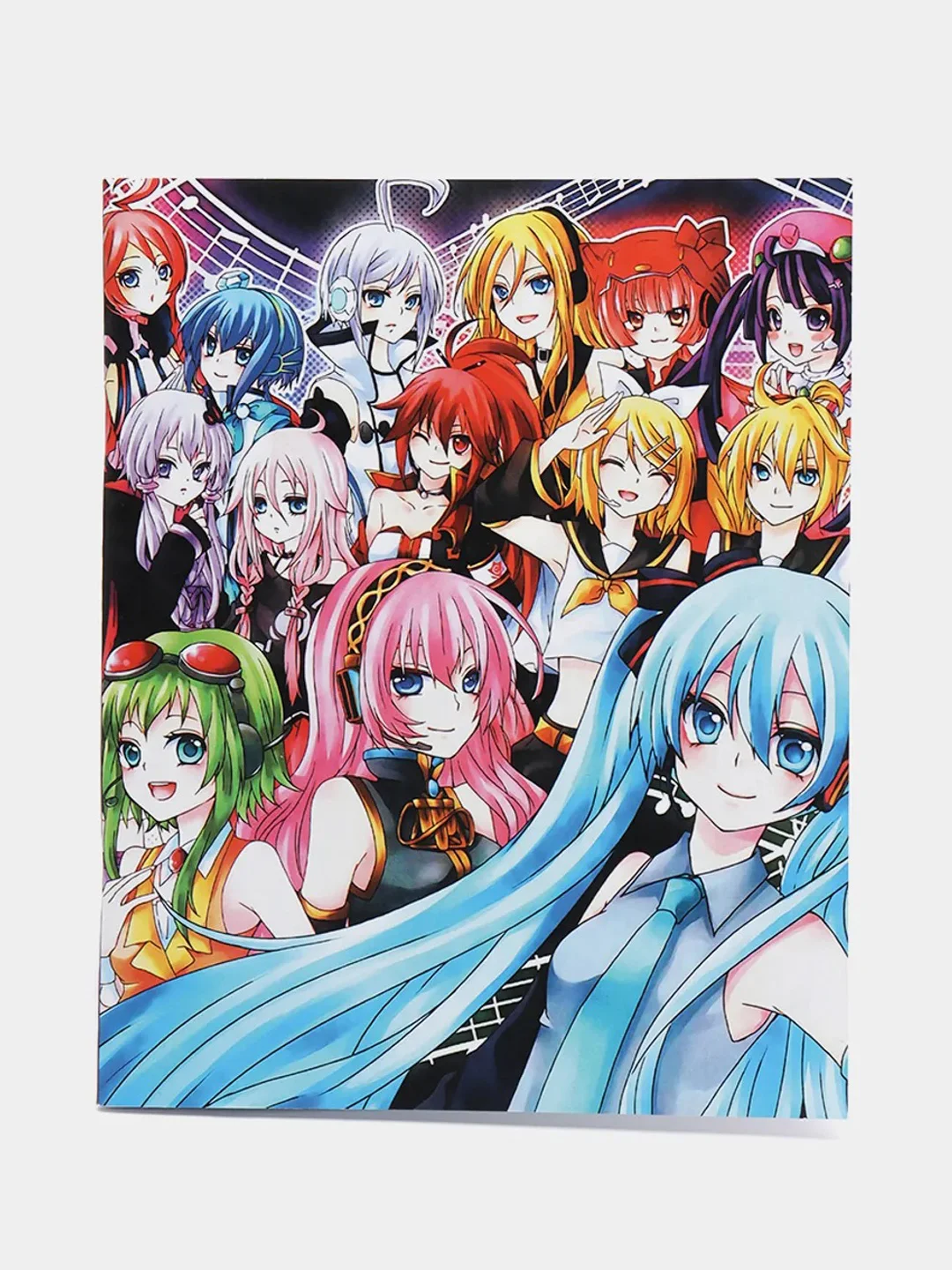 Оранжевый тетрадь аниме Vokaloid Hatsune Miku, 48 листов, в клетку