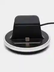 Черный док-станция USB Type-C, подставка ROSCO для зарядки смартфонов на iPhone/ Android/ Samsung