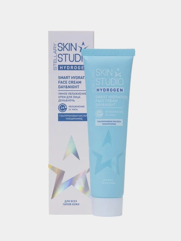 Крем для лица STELLARY SKIN STUDIO Hydrogen, увлажняющий, 30 мл