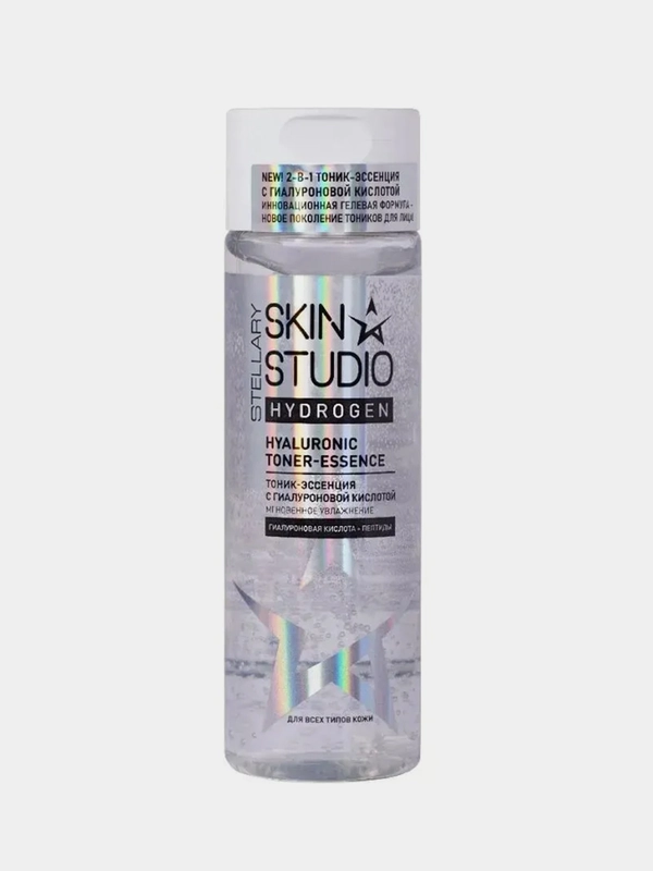 Тоник-эссенция STELLARY SKIN STUDIO Hydrogen, гиалуроновый, 110мл