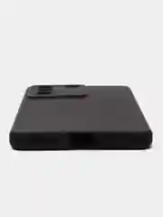 Черный чехол для Vivo T2 4G силиконовый ROSCO матовый / прозрачный тонкий с защитой камер