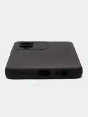 Черный чехол для Vivo Y17s силиконовый ROSCO тонкий матовый/прозрачный с бортиком-защитой камер