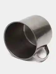 Кружка металлическая, из нержавеющей стали