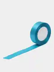 Бирюзовый лента атласная, 25 мм, рулон  22.5 м