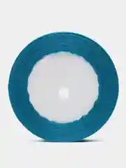 Бирюзовый лента атласная, 25 мм, рулон  22.5 м