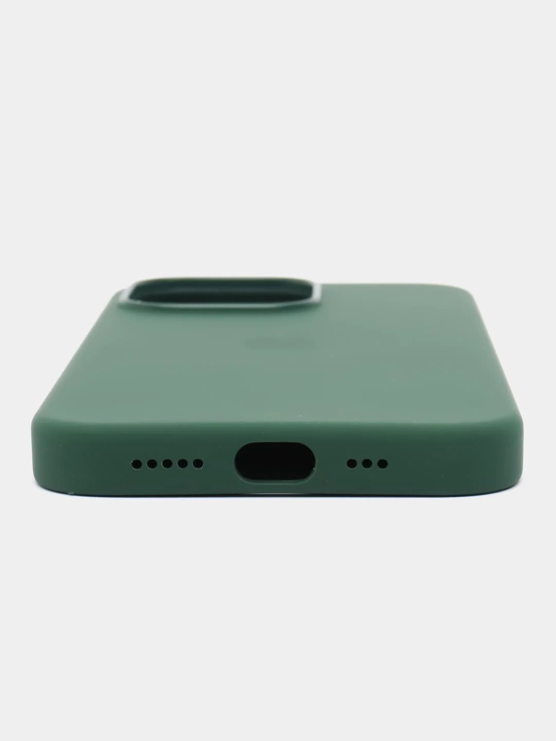 Зеленый чехол силиконовый c MagSafe для iPhone 13 / 13 Pro / 13 Pro Max