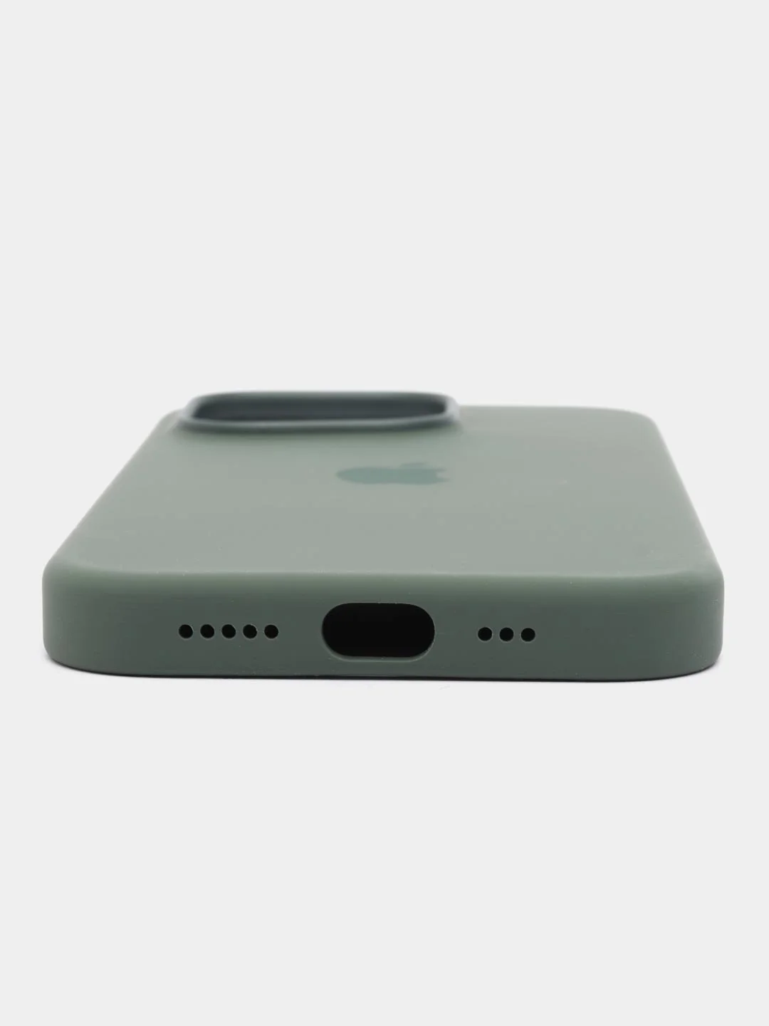 Зеленый чехол силиконовый c MagSafe для iPhone 14 / 14 Plus / 14 Pro / 14 Pro Max