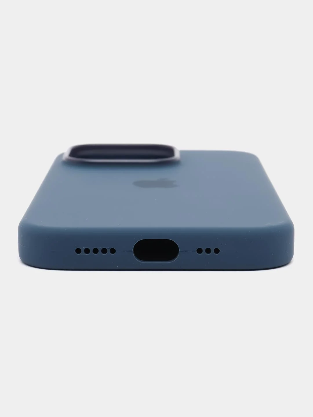 Темно-синий чехол силиконовый c MagSafe для iPhone 14 / 14 Plus / 14 Pro / 14 Pro Max