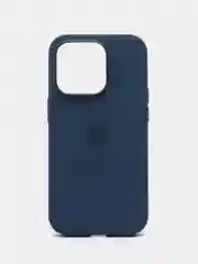 Темно-синий чехол силиконовый c MagSafe для iPhone 14 / 14 Plus / 14 Pro / 14 Pro Max