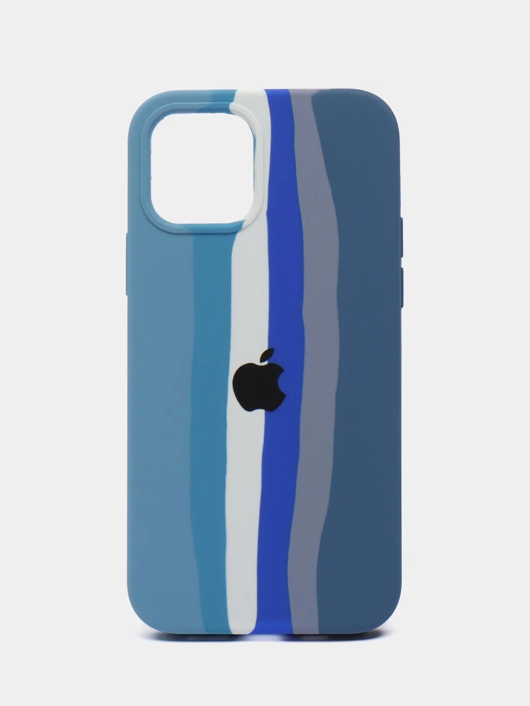 Светло-синий чехол силиконовый Apple Silicone Case для iPhone 12 / iPhone 12 Pro