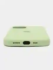 Салатовый чехол силиконовый Apple Silicone Case для iPhone 12 / iPhone 12 Pro