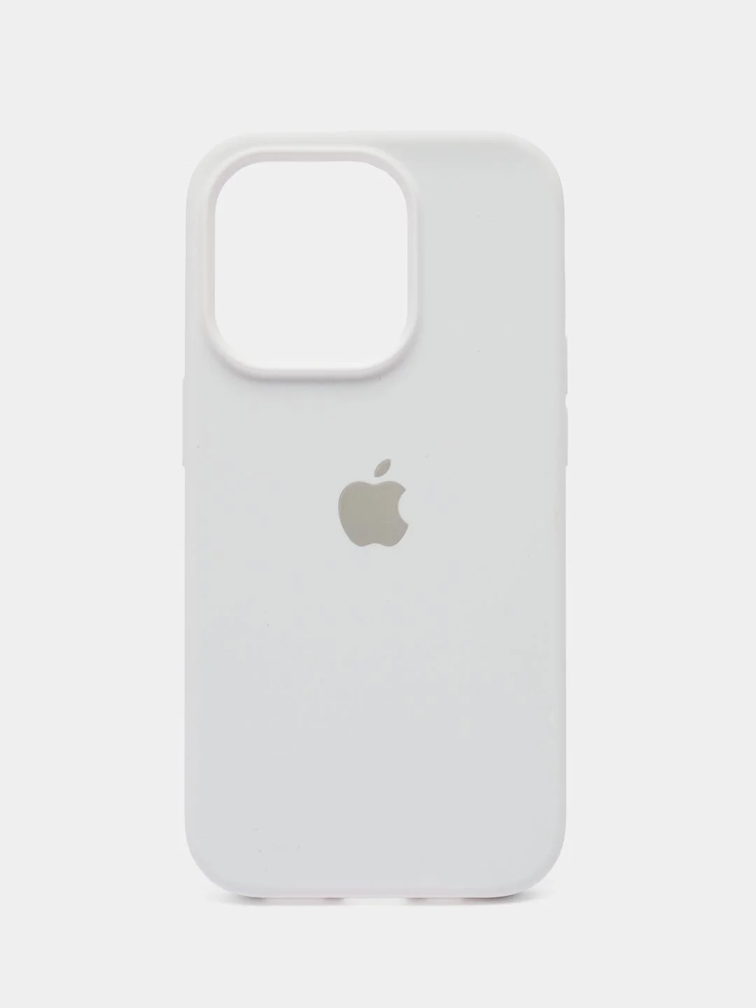 Белый чехол силиконовый Silicone Case для iPhone 14 / 14 Pro / 14 Plus / 14 Pro Max