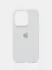 Белый чехол силиконовый Silicone Case для iPhone 14 / 14 Pro / 14 Plus / 14 Pro Max