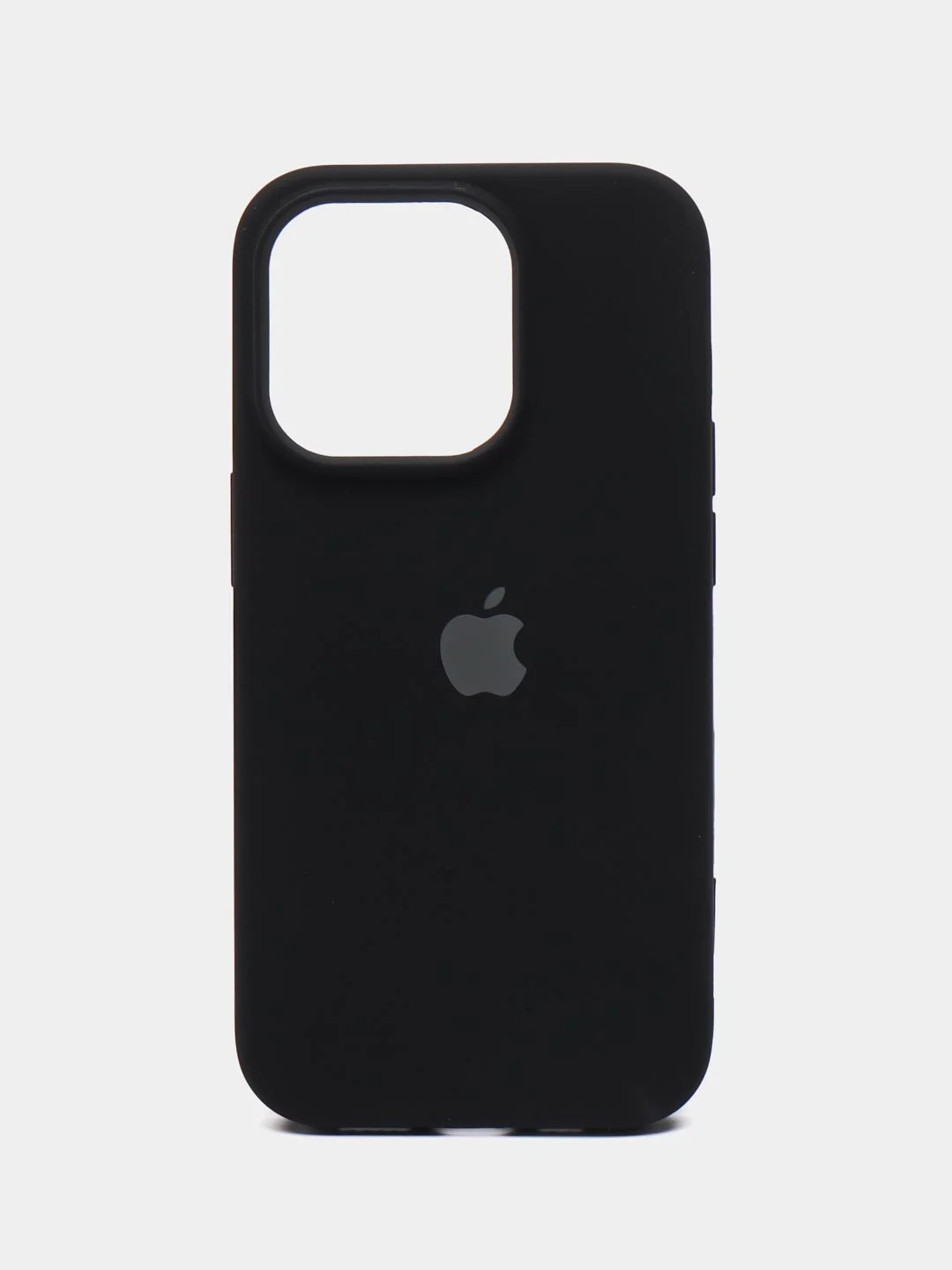 Черный чехол силиконовый Silicone Case для iPhone 14 / 14 Pro / 14 Plus / 14 Pro Max