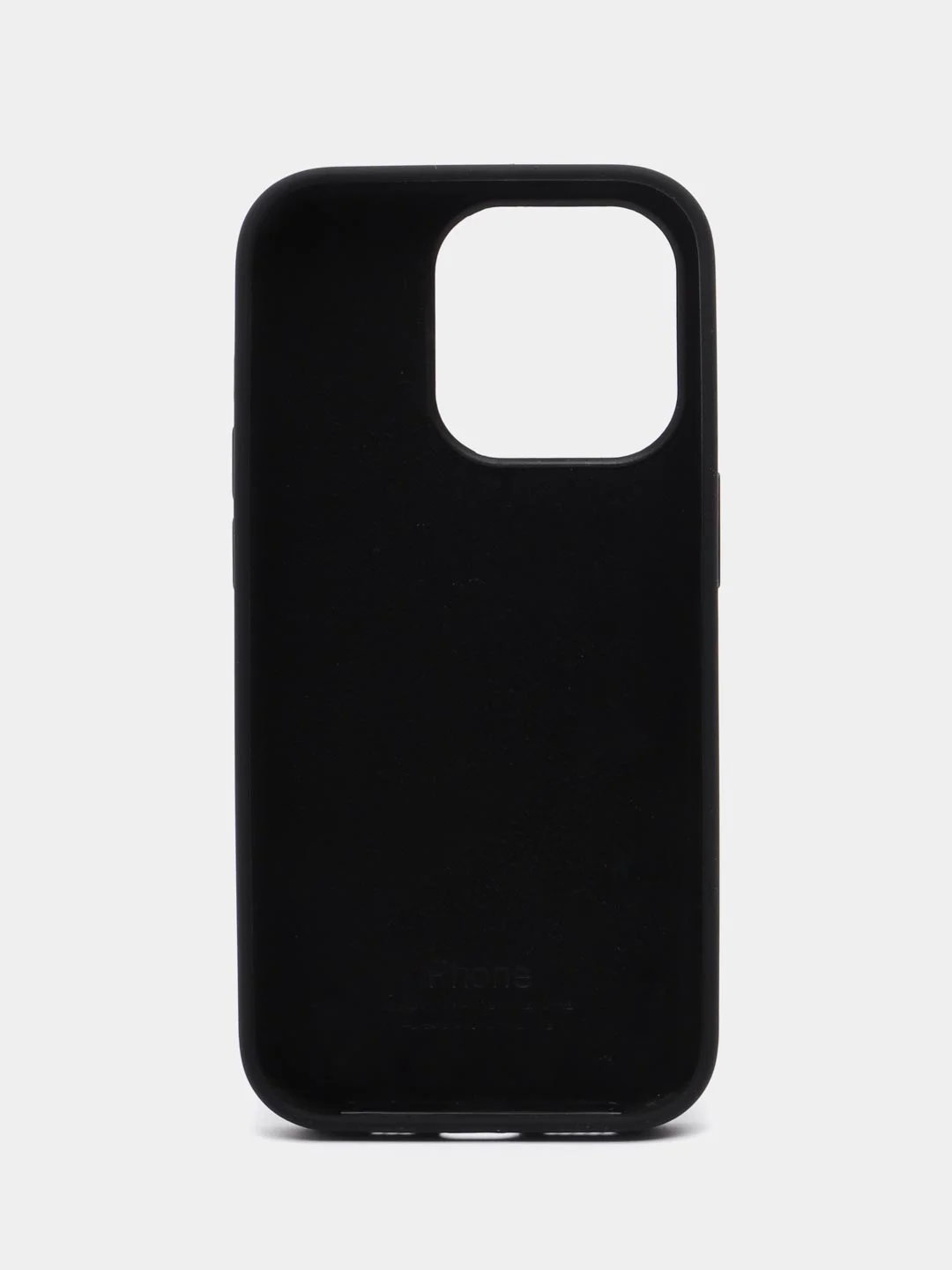 Черный чехол силиконовый Silicone Case для iPhone 14 / 14 Pro / 14 Plus / 14 Pro Max