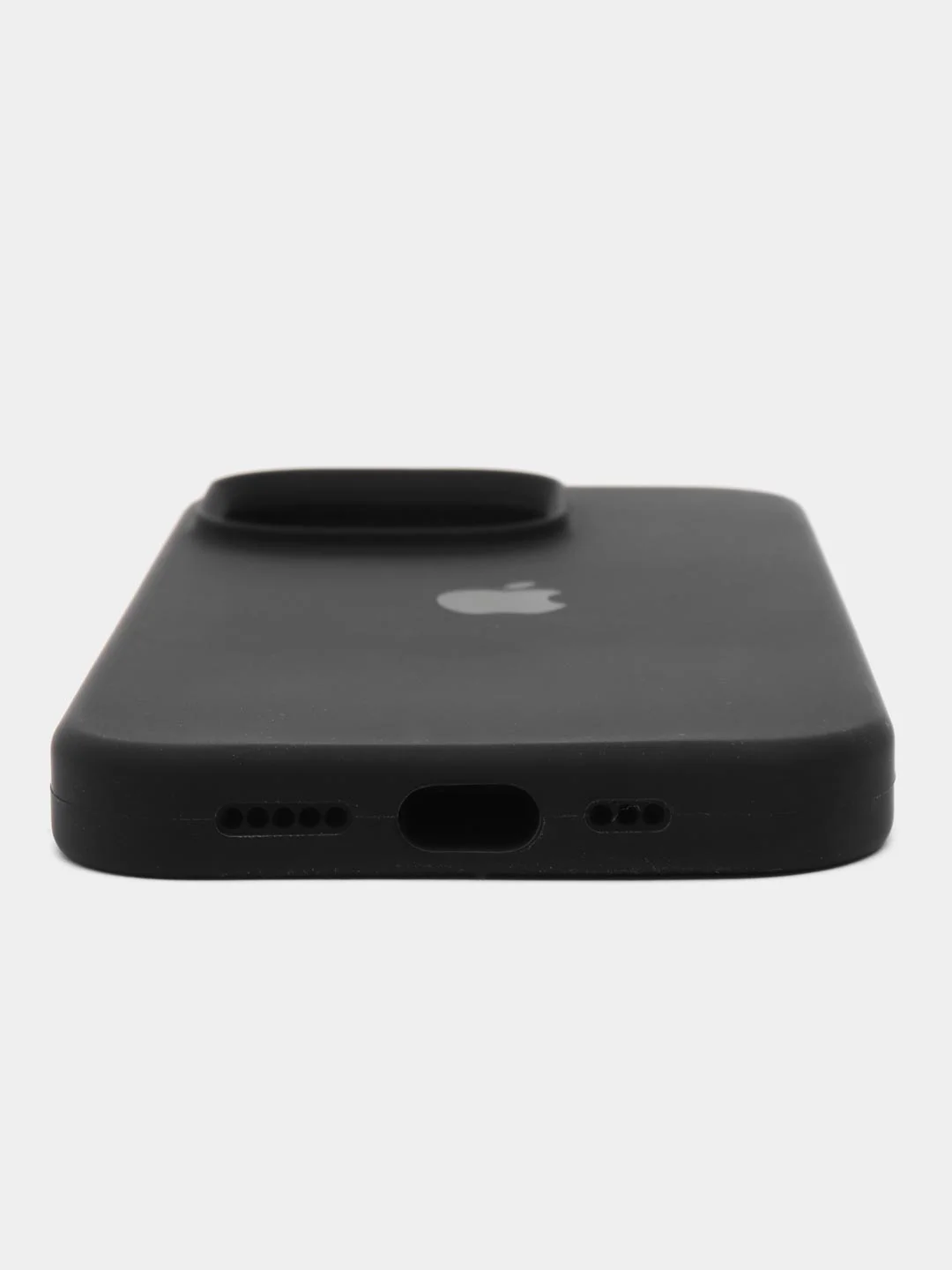 Черный чехол силиконовый Silicone Case для iPhone 14 / 14 Pro / 14 Plus / 14 Pro Max