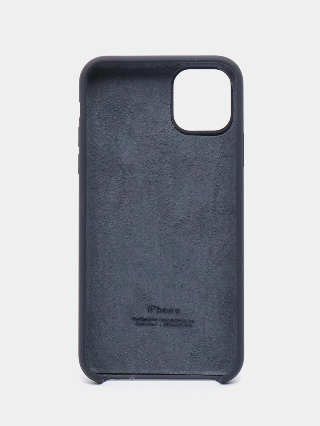 Черный чехол силиконовый Silicone Case для iPhone X / Xs / 11 Pro / 11 Pro Max