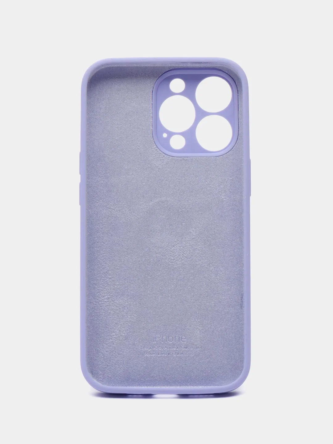 Сиреневый чехол силиконовый Silicone Case для iPhone 13 Pro