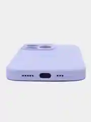 Сиреневый чехол силиконовый Silicone Case для iPhone 13 Pro