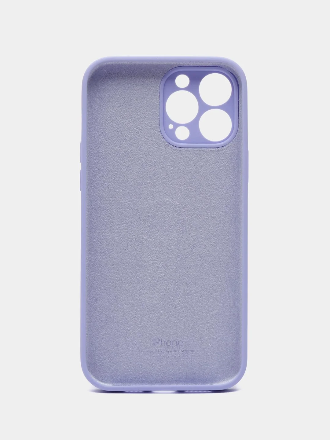 Аметистовый чехол силиконовый Silicone Case для iPhone 13 Pro Max