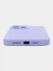Аметистовый чехол силиконовый Silicone Case для iPhone 13 Pro Max