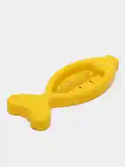 Желтый термометр для воды "Рыбка", 6 x 15 см