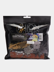 Пластилин рыболовный инновационный ароматизированный LION BAITS "Карп Слива", 700 г