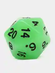 Алый кубик для D&D (Dungeons and Dragons, ДнД), Magic the Gathering, MTG, МТГ, д20, d20