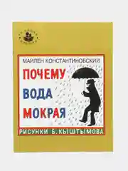 Та самая книжка: "Почему вода мокрая", "Почему земля - магнит", комплект 2 книги