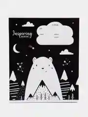 Хром тетрадь 18 л., клетка "Black&white"