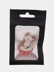 Красный значок металлический, брошь, пин, PIN "Девушка-Мухомор" на рюкзак, одежду, портфель, сумку