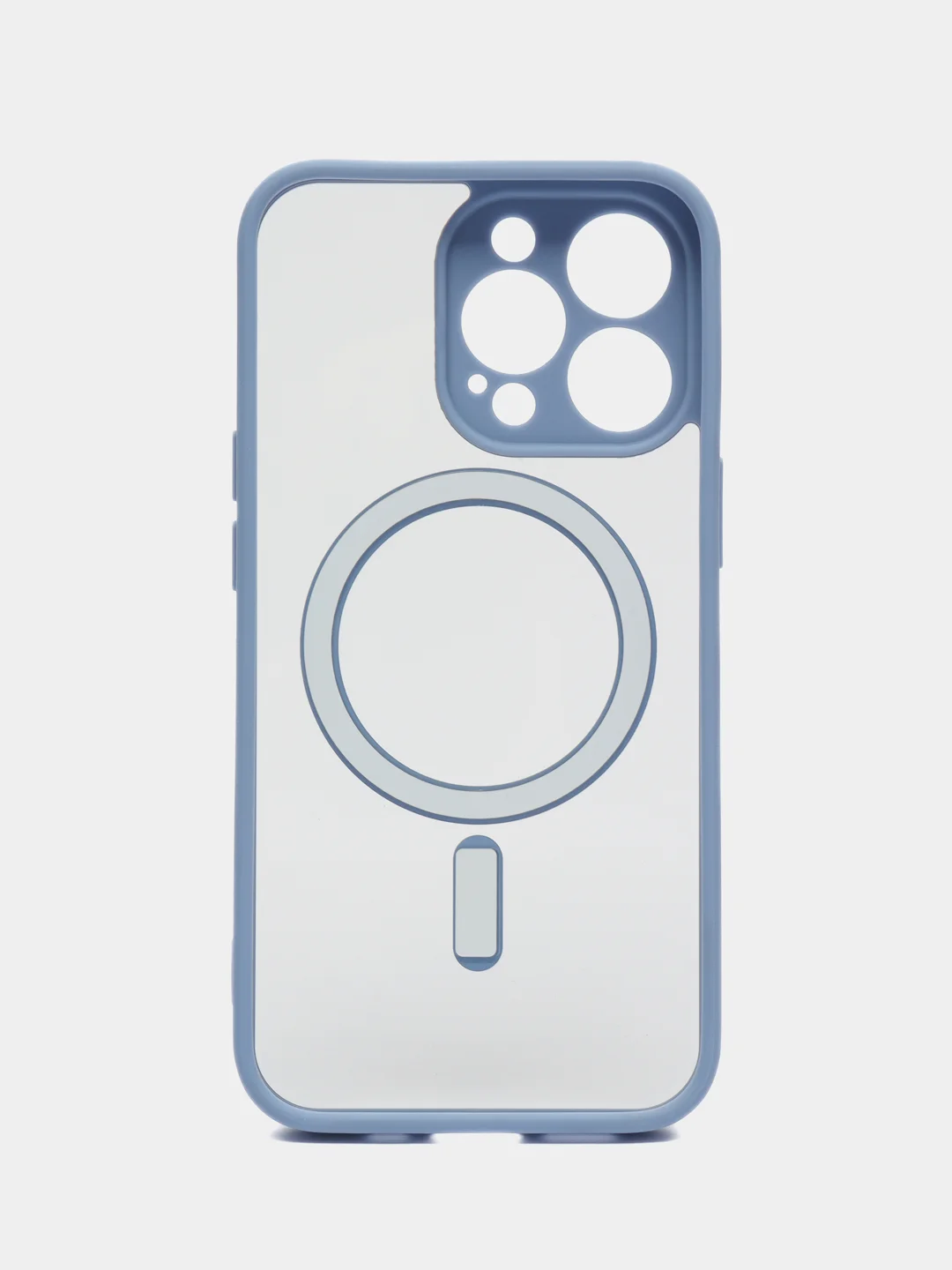 Голубой чехол для iPhone 11, 12, 13, 14, 14 Pro, 14 Pro Max MagSafe, чехол на айфон магсейф
