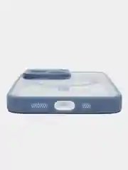 Голубой чехол для iPhone 11, 12, 13, 14, 14 Pro, 14 Pro Max MagSafe, чехол на айфон магсейф