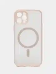 Розовый чехол для iPhone 11, 12, 13, 14, 14 Pro, 14 Pro Max MagSafe, чехол на айфон магсейф