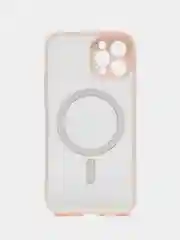 Розовый чехол для iPhone 11, 12, 13, 14, 14 Pro, 14 Pro Max MagSafe, чехол на айфон магсейф