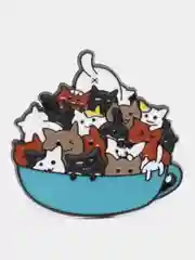 Голубой значок металлический, брошь, пин, pin "Суп котов, гора" на рюкзак, одежду, портфель, сумку