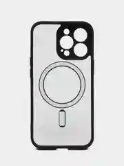 Черный чехол для iPhone 11, 12, 13, 14, 14 Pro, 14 Pro Max MagSafe, чехол на айфон магсейф