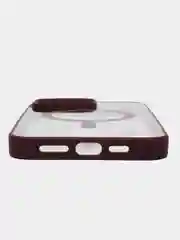 Багровый чехол для iPhone 11, 12, 13, 14, 15, 16, Pro, 15 Pro Max MagSafe, чехол на айфон магсейф