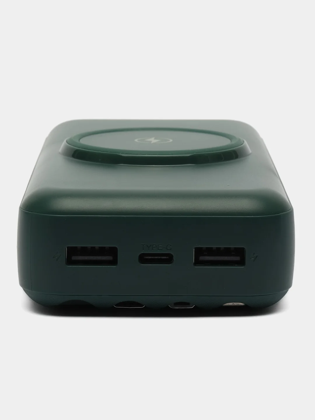 Зеленый повербанк 30000 mah
